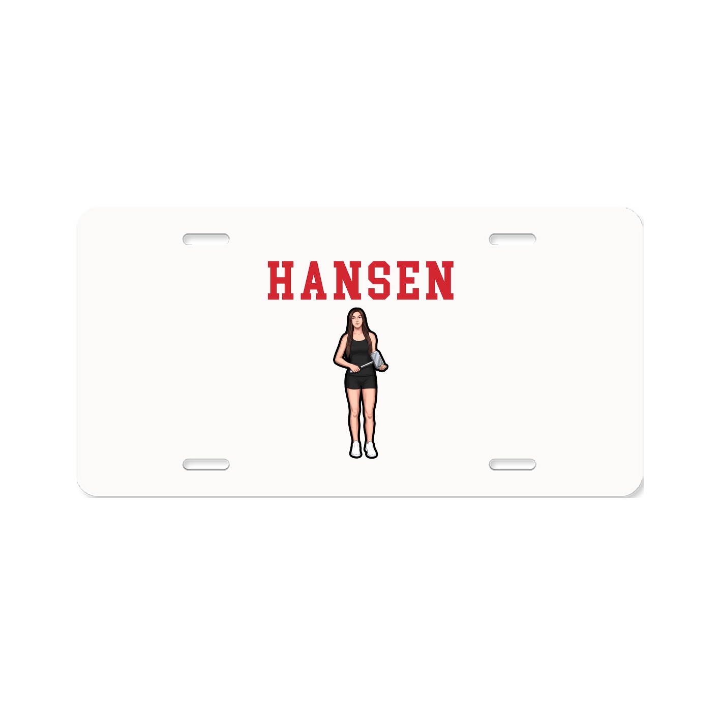 License Plate — Shirsey in Classic