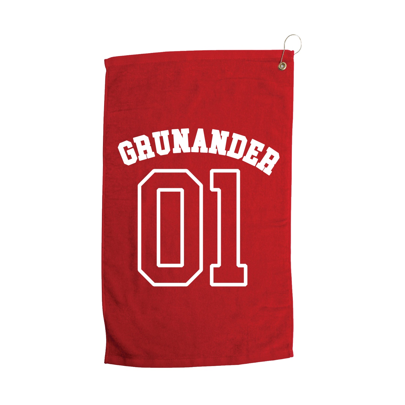 Golf Towel — Shirsey Arch in Red