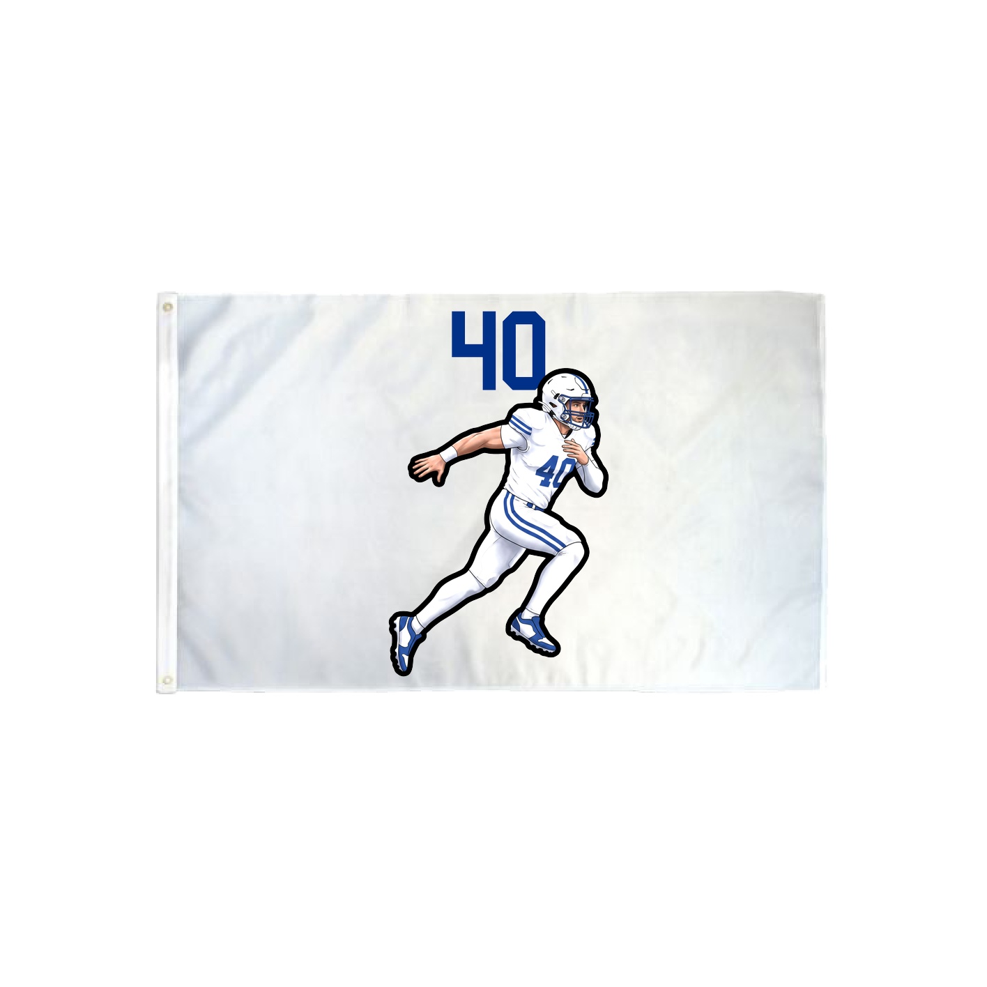 3x5 Flag — Number Top in Classic