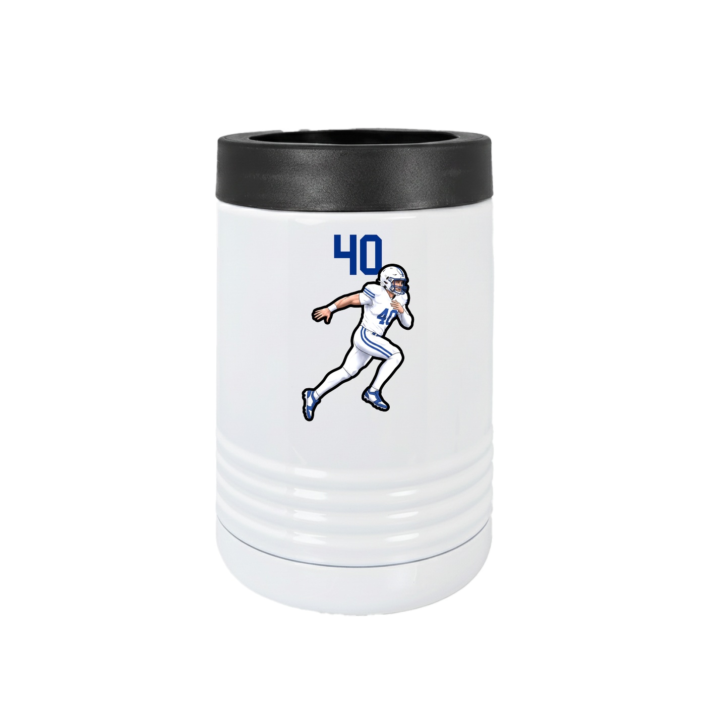 Beverage Holder — Number Top in White