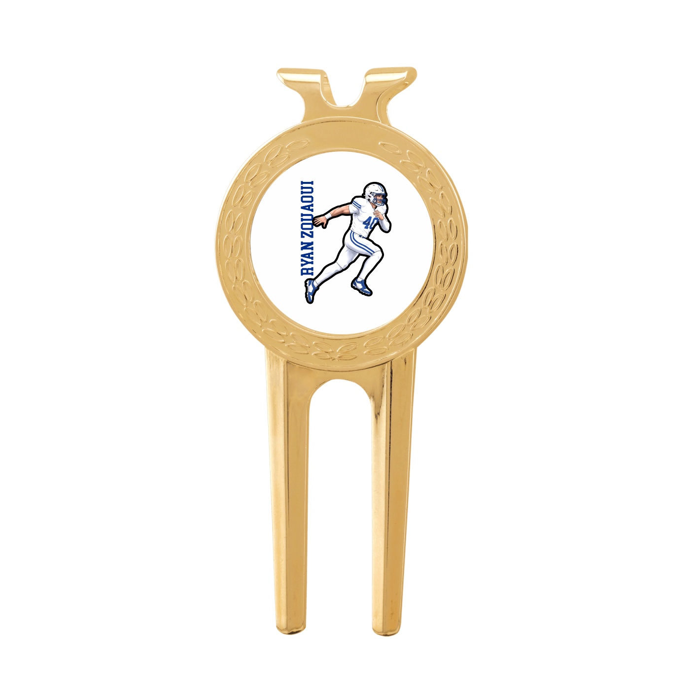 Divot Tool with Ball Marker — Name Vertical in Classic