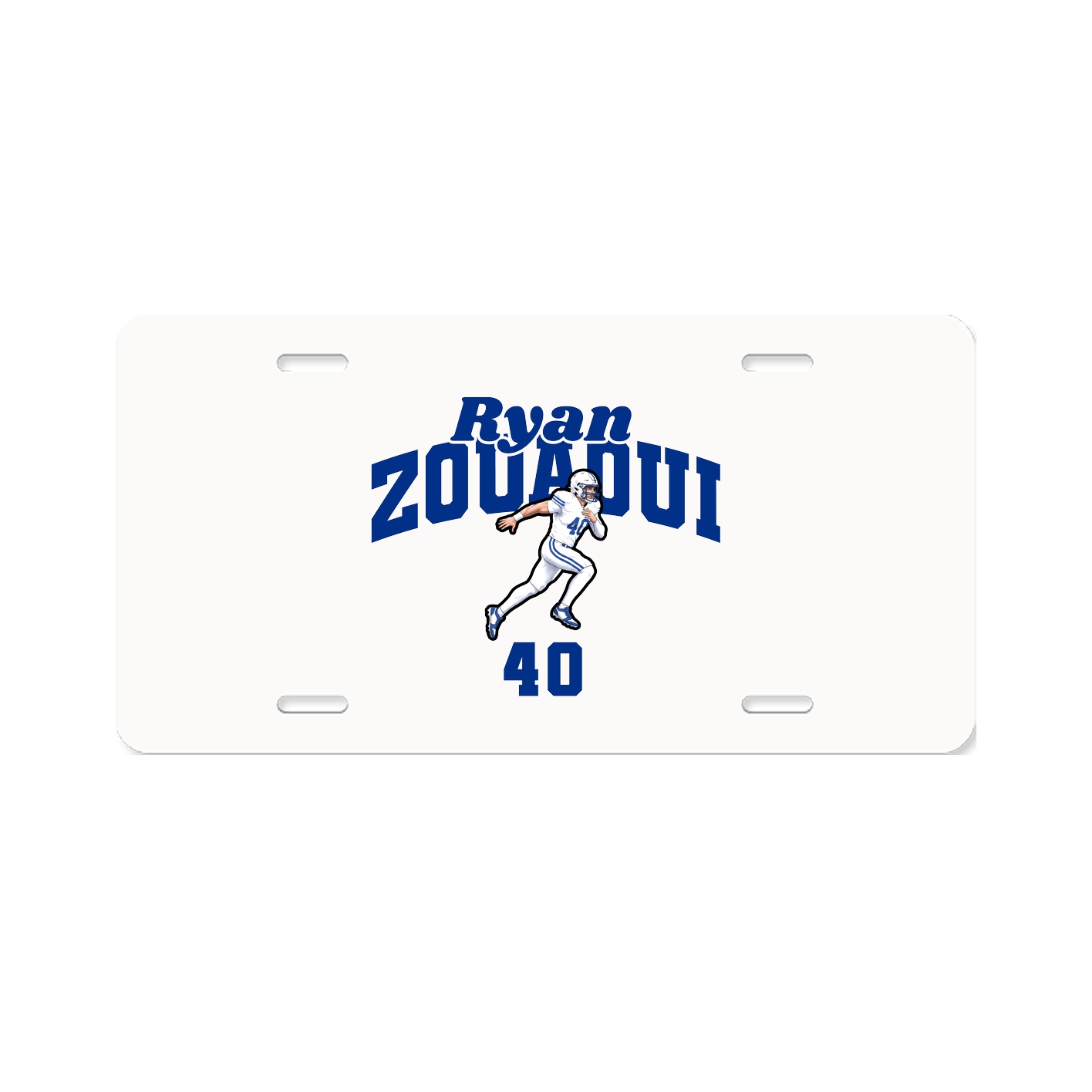 License Plate — Signature Arch in Classic