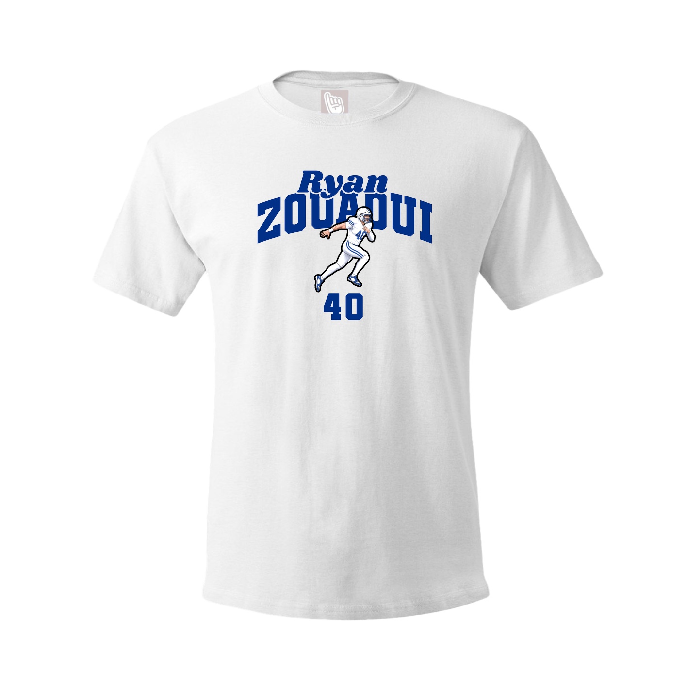 Youth Tee — Signature Arch in White