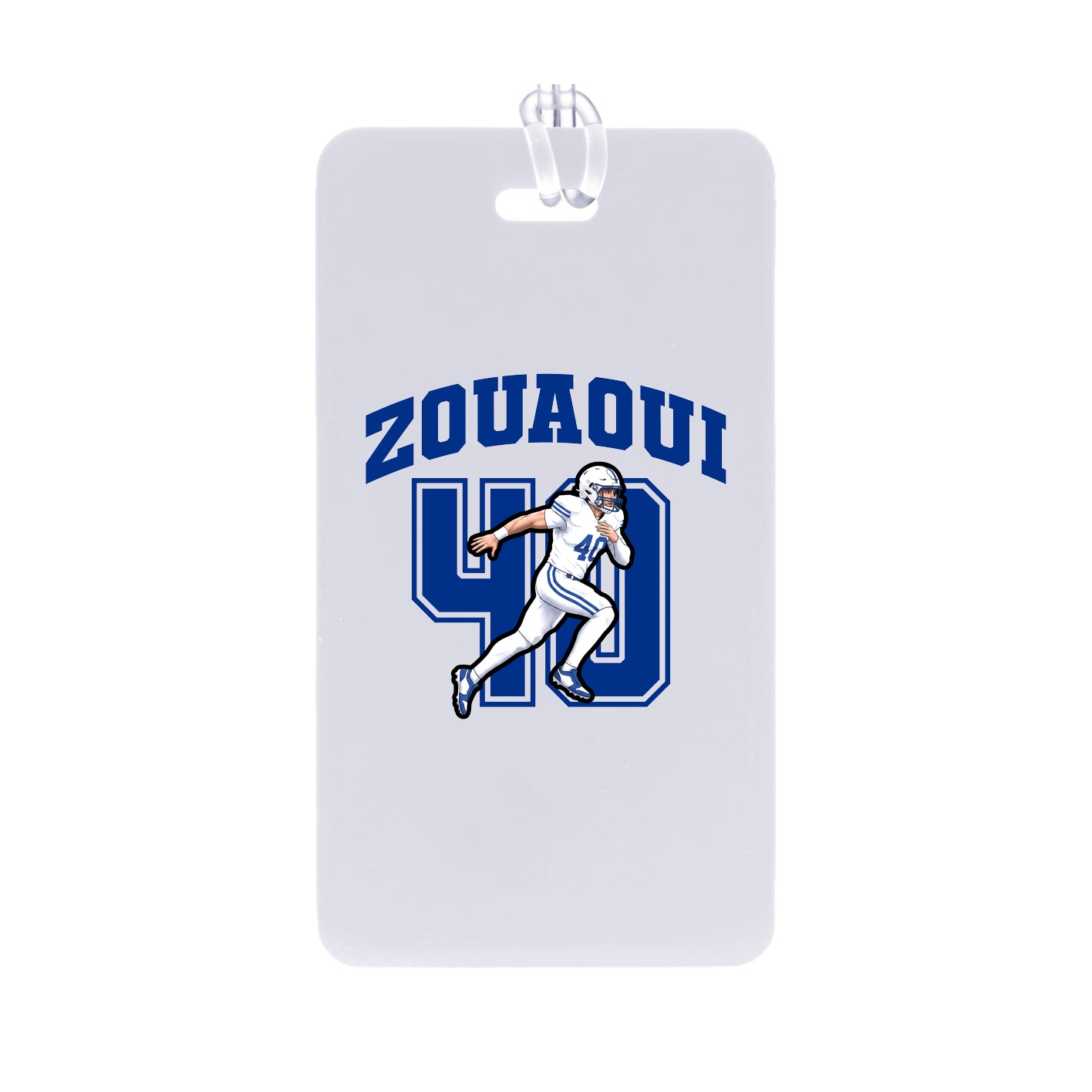 Bag Tag — Number in Classic