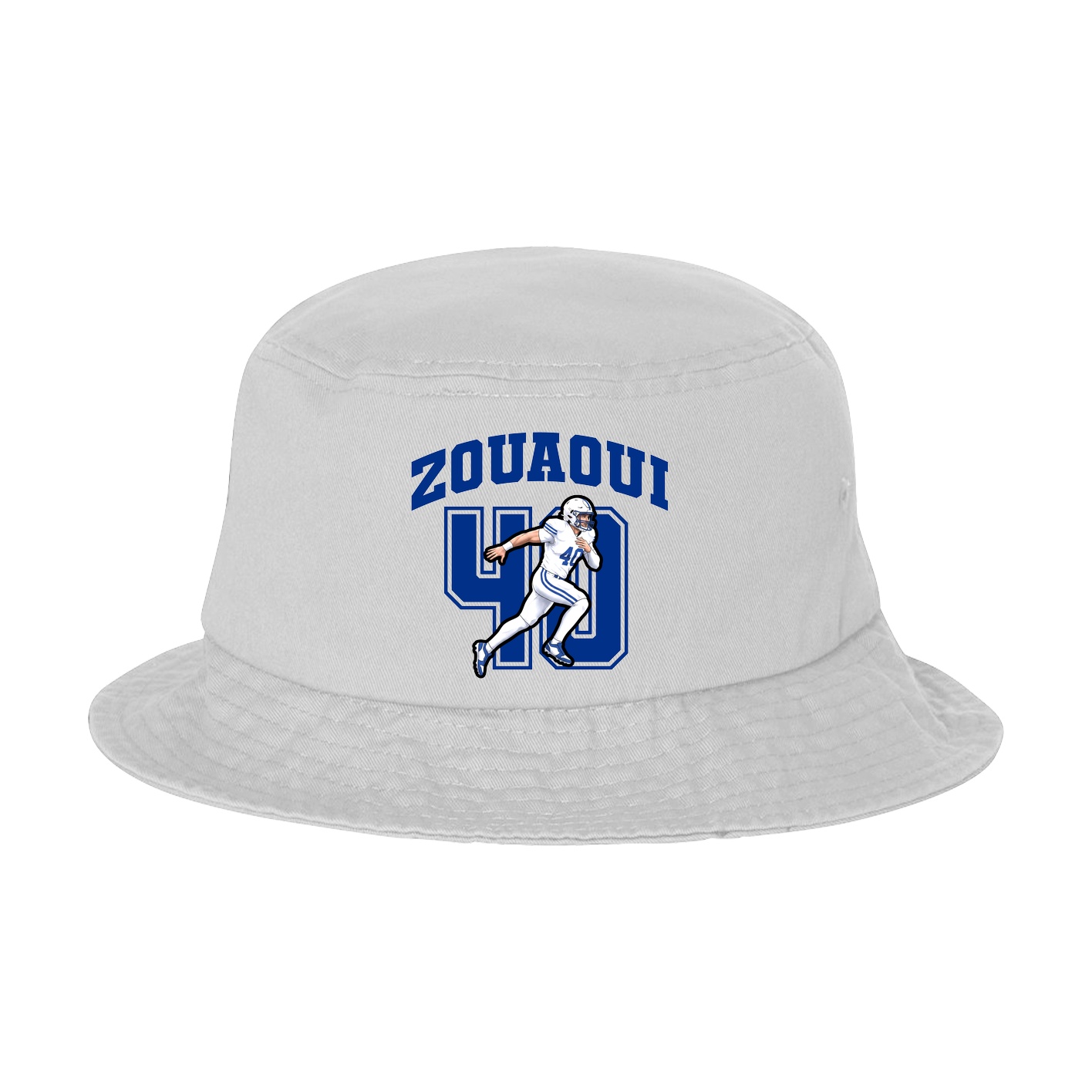 Bucket Cap — Number in White