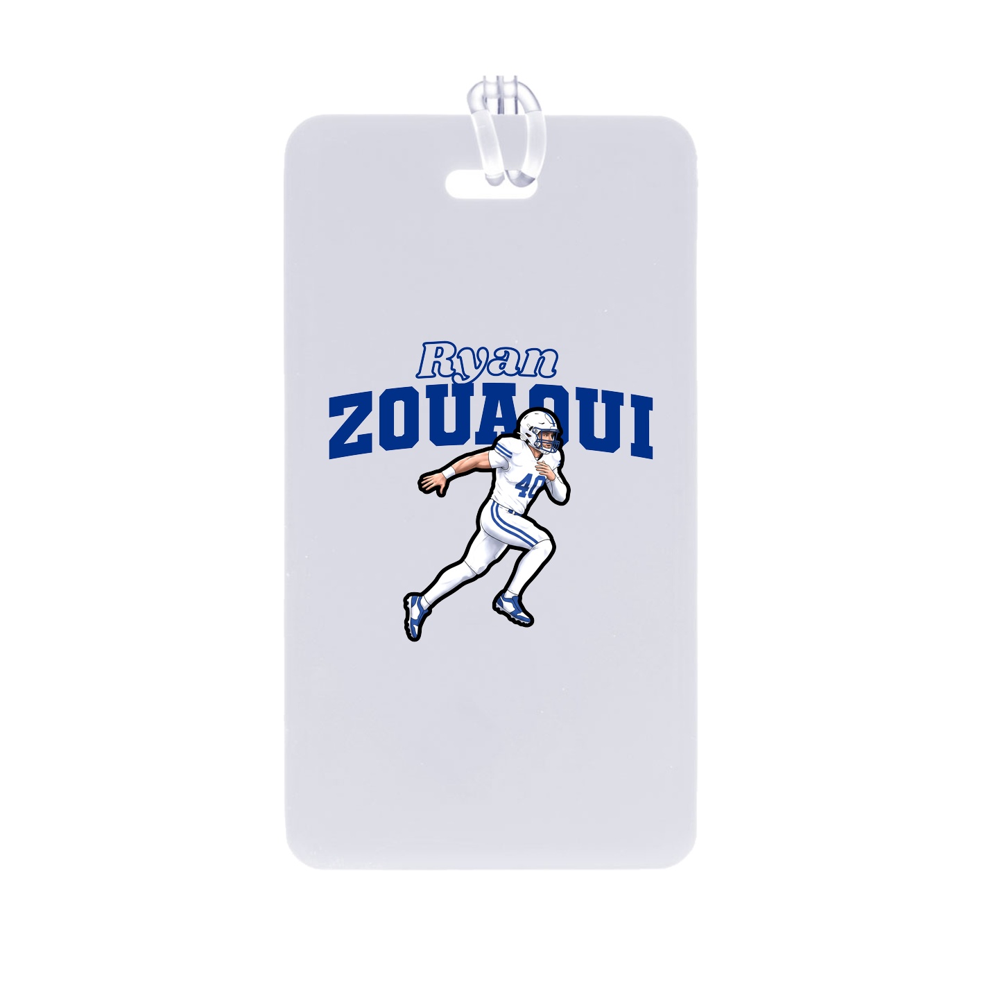 Bag Tag — Name Arch in Classic