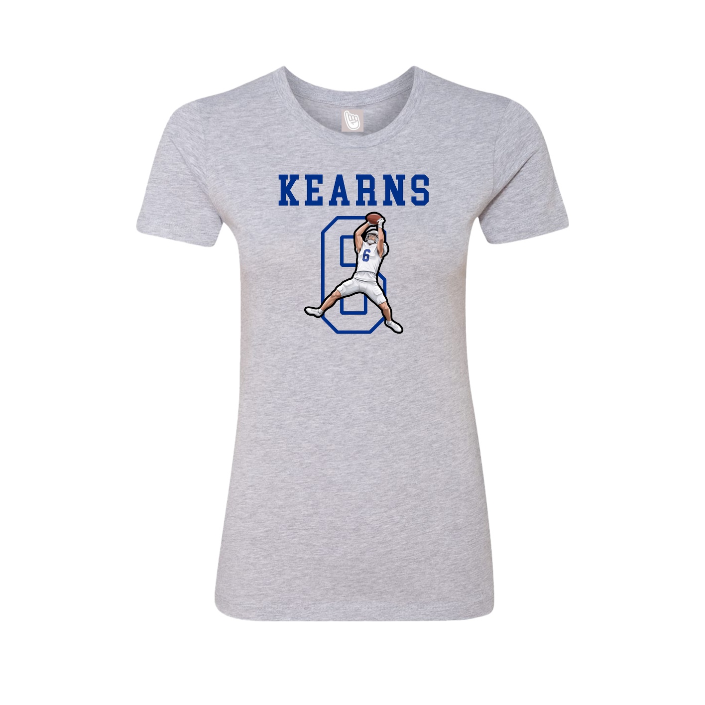 Fitted Women's Tee — Shirsey in Grey