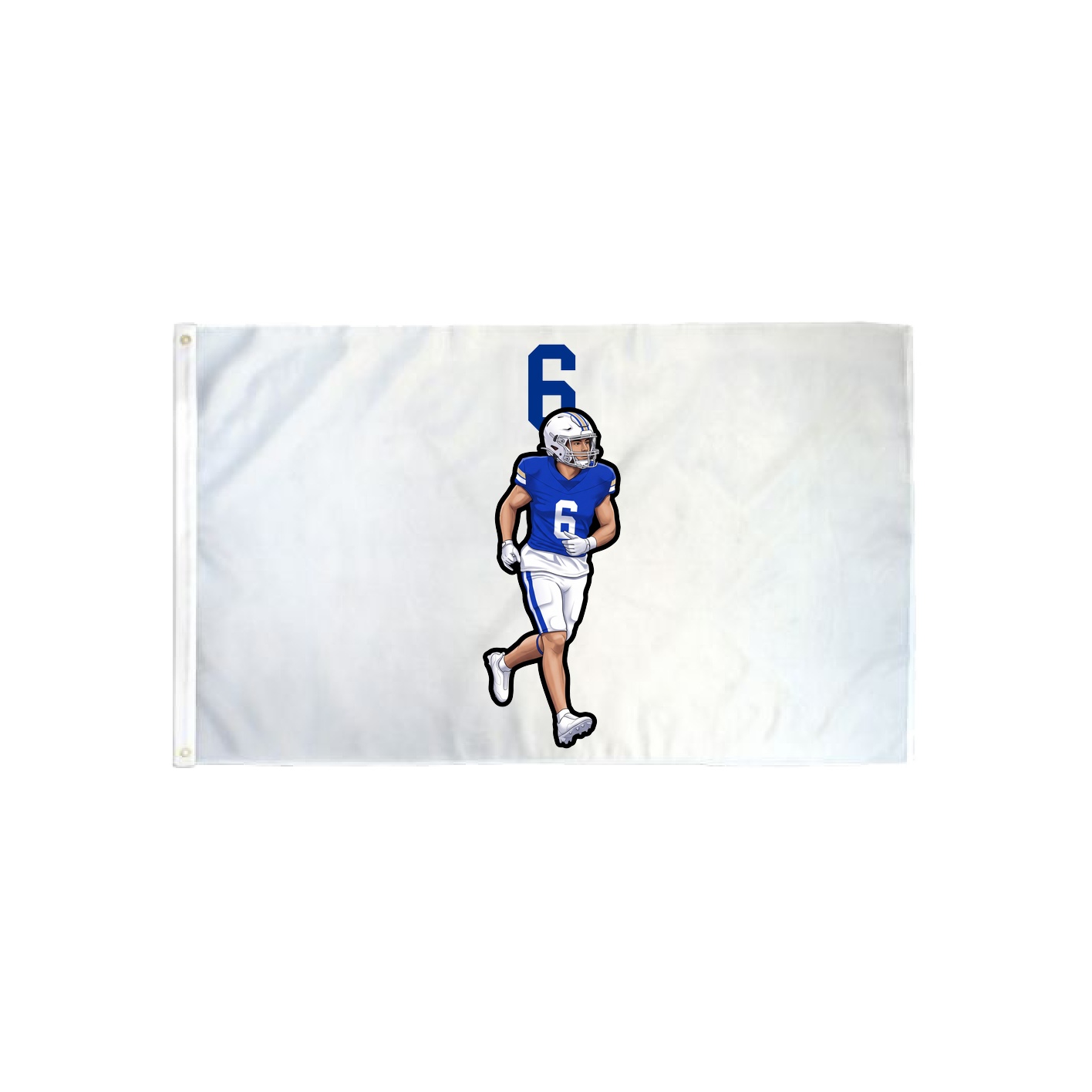 3x5 Flag — Number Top in Classic