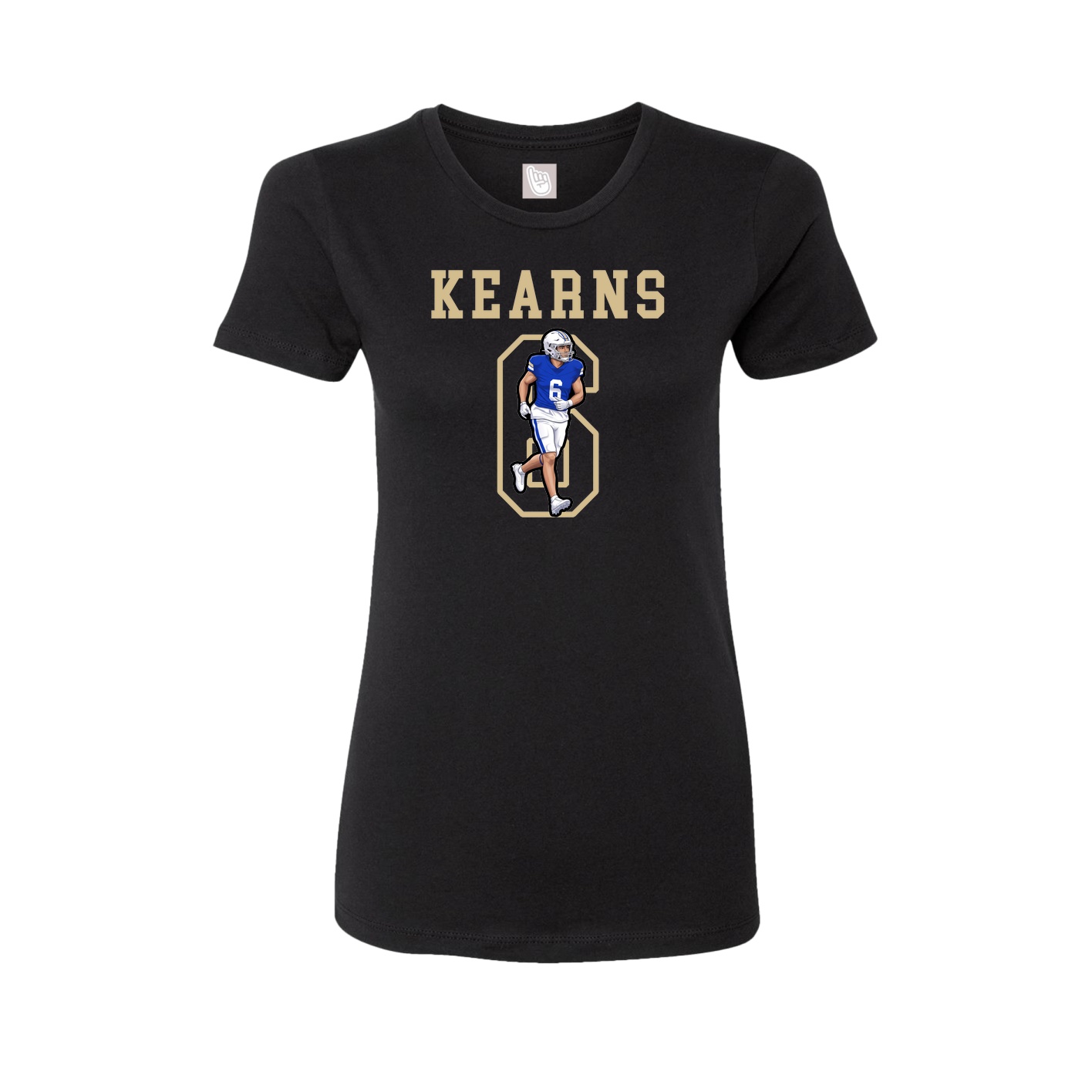 Fitted Women's Tee — Shirsey in Black