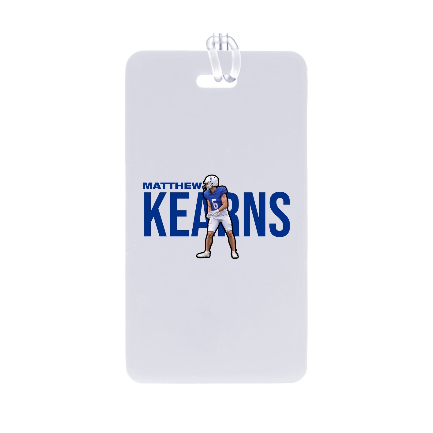 Bag Tag — Player Name in Classic