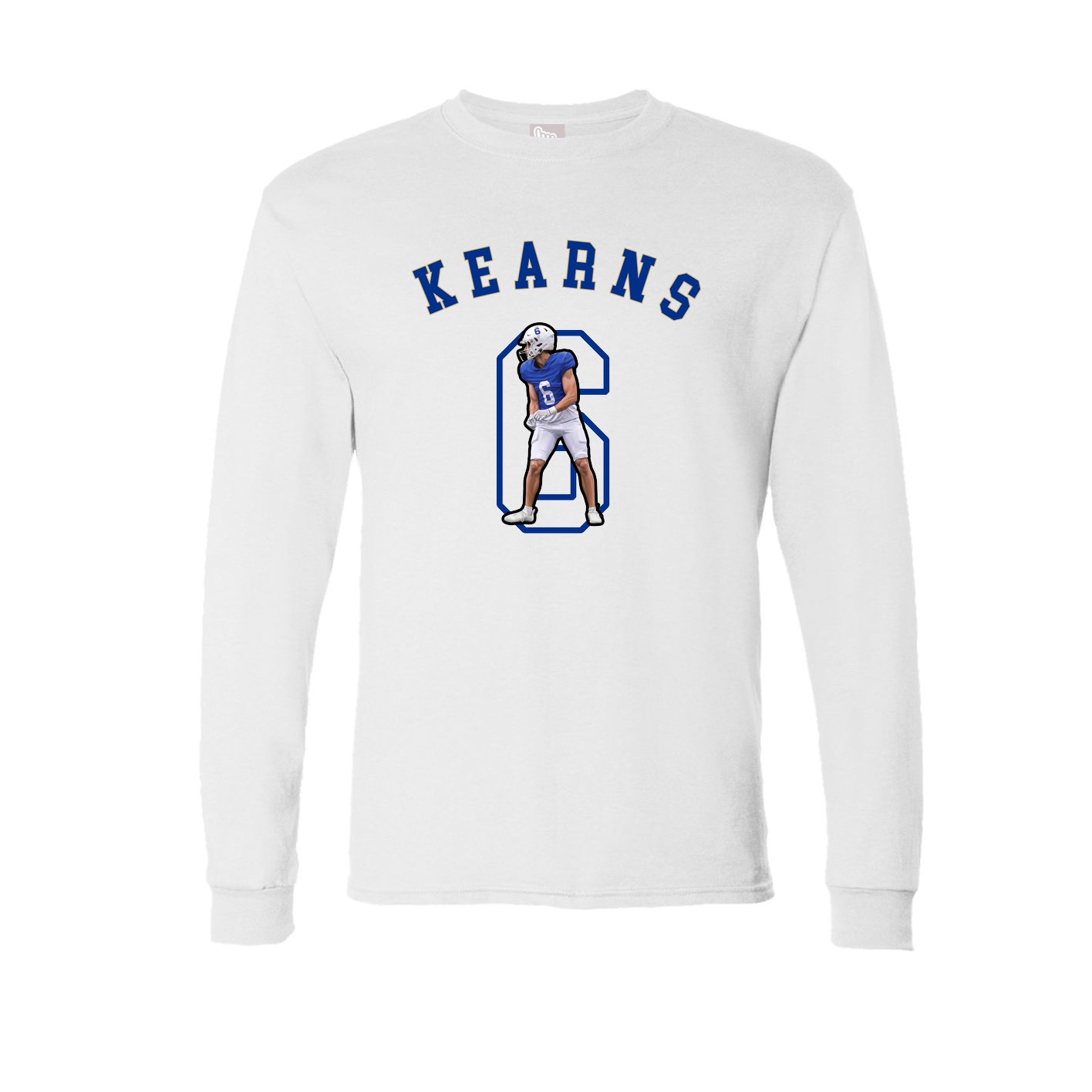 Long Sleeve Tee — Shirsey Arch in White