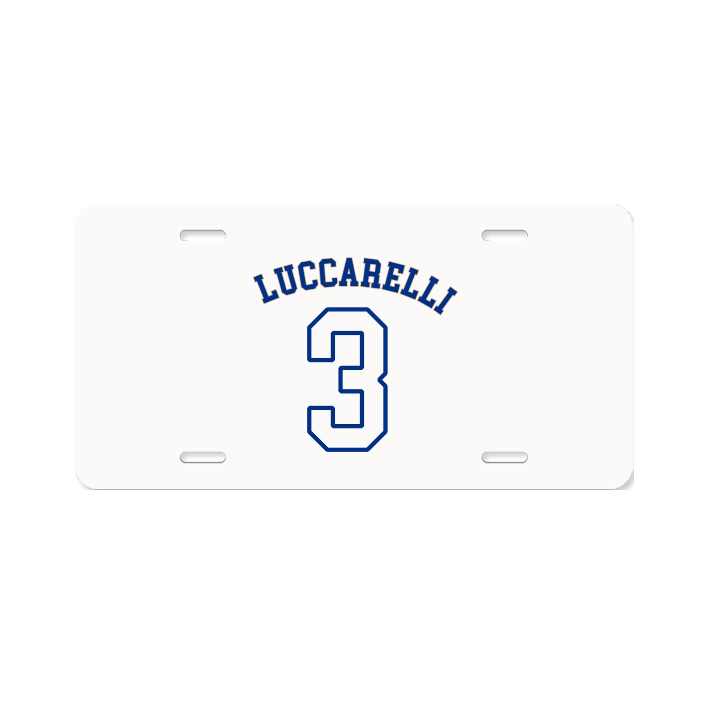 License Plate — Shirsey Arch in Classic