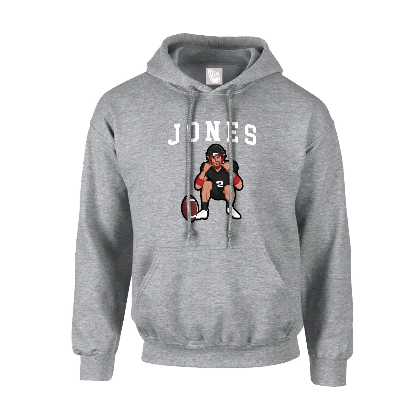 Hoodie — Shirsey in Grey