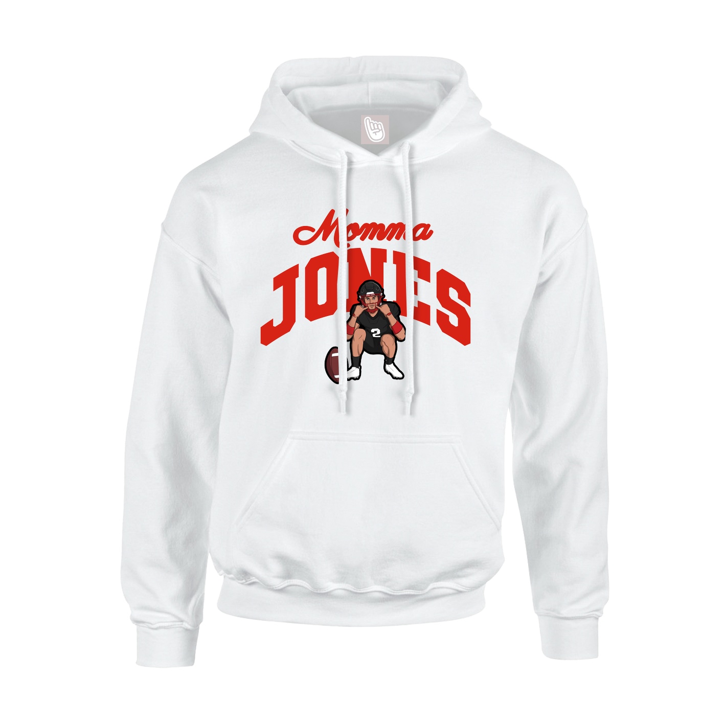 Hoodie — Mothers Day Arch in White