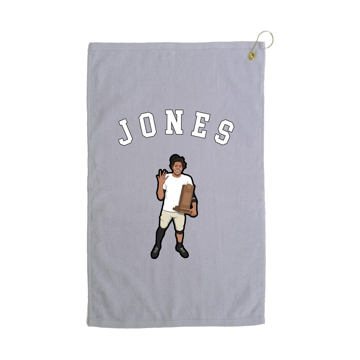 Golf Towel — Shirsey Arch in Grey