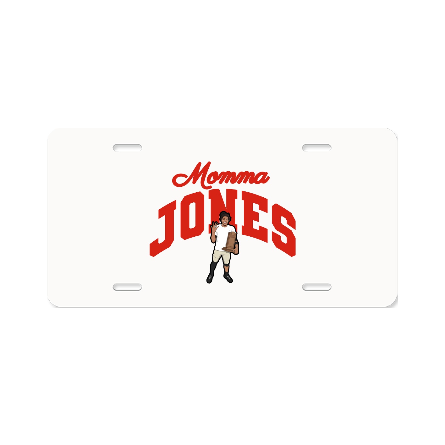 License Plate — Mothers Day Arch in Classic