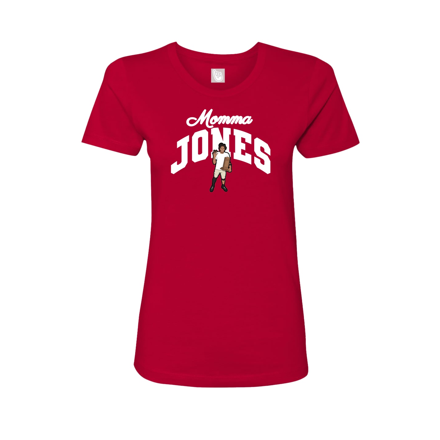 Womens Tee — Mothers Day Arch in Red
