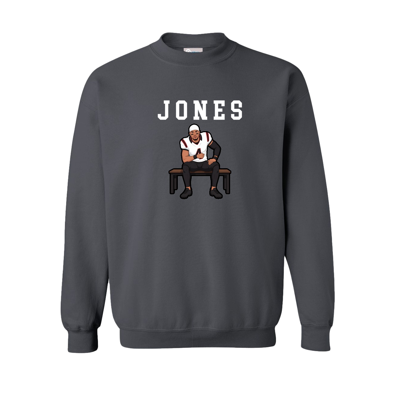 Fleece Crew — Shirsey in Grey