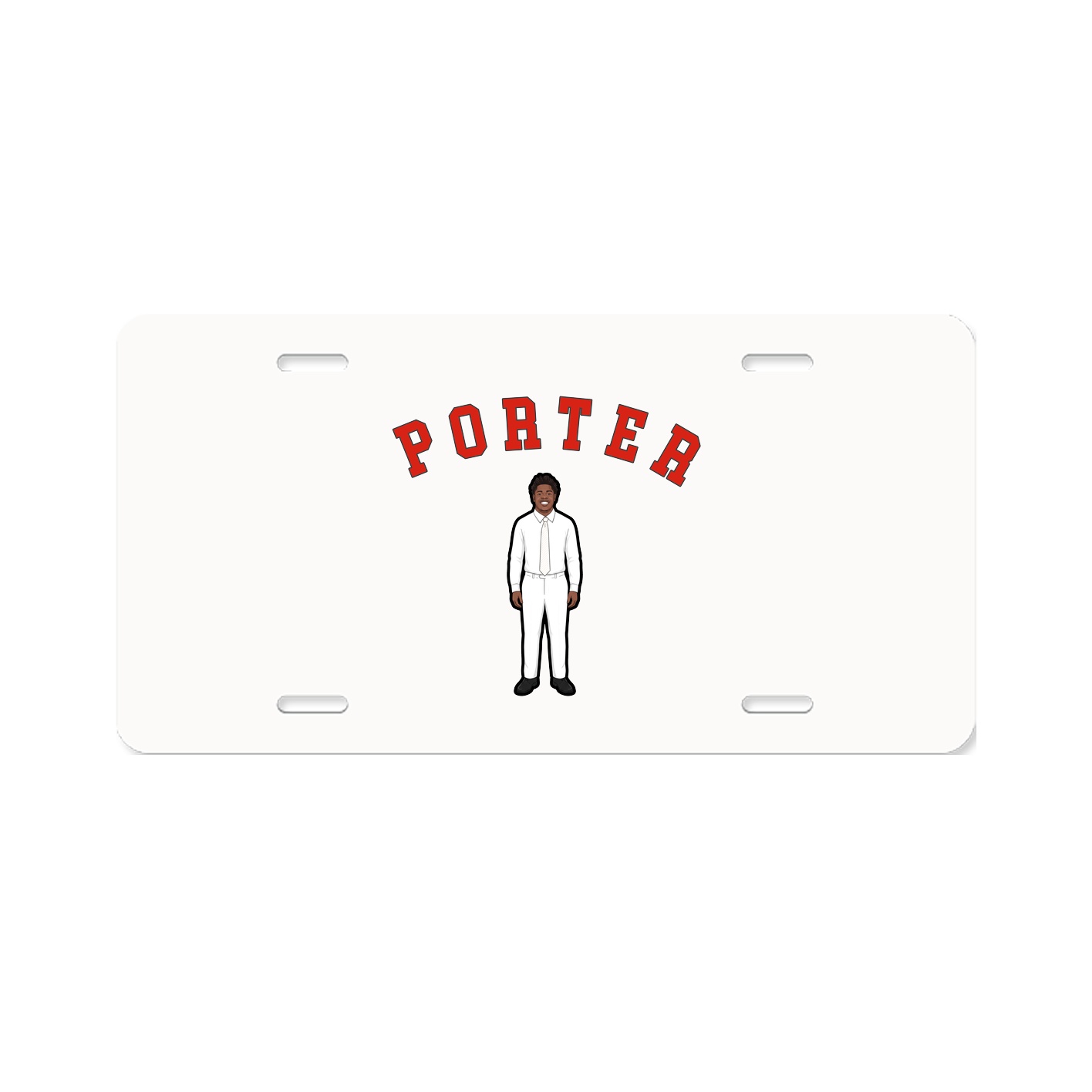 License Plate — Shirsey Arch in Classic