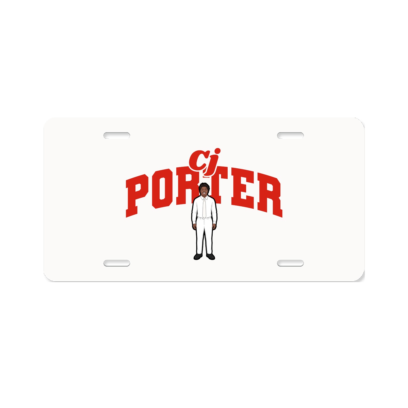 License Plate — Signature Arch in Classic