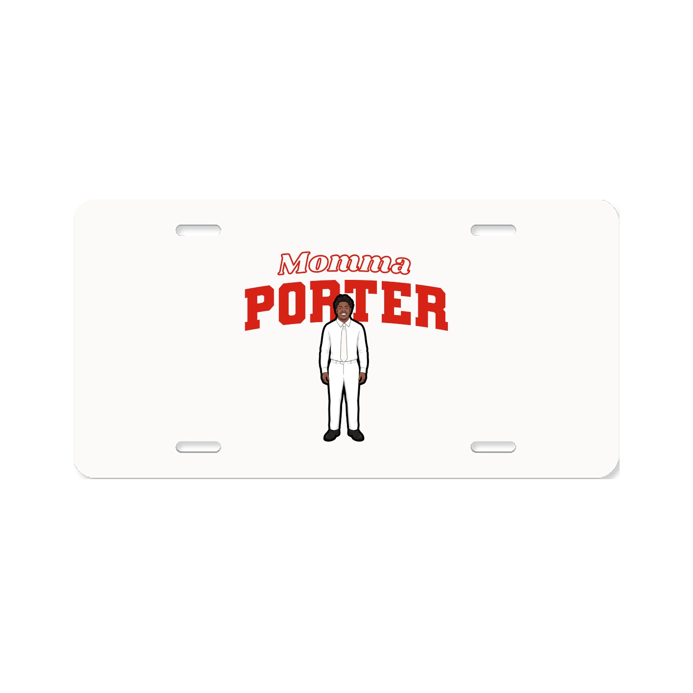 License Plate — Mothers Day Block in Classic