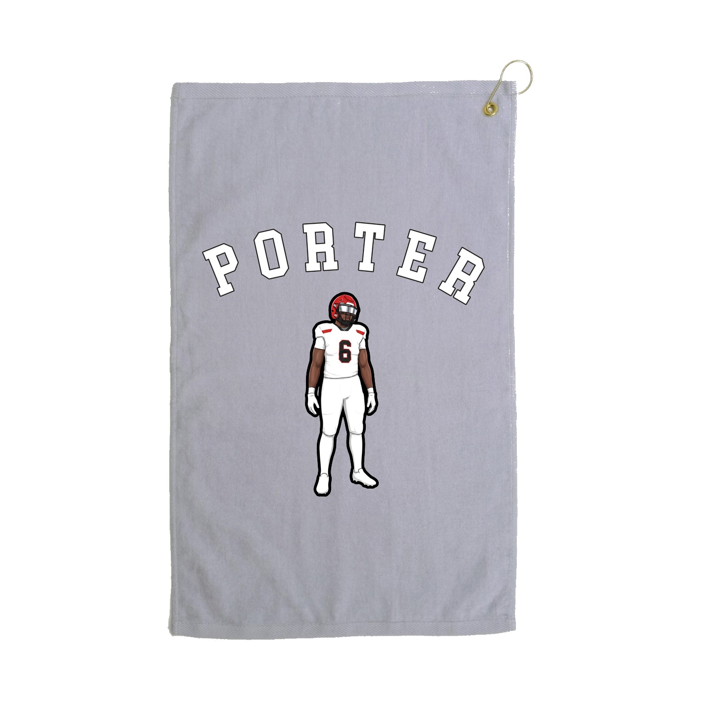Golf Towel — Shirsey Arch in Grey