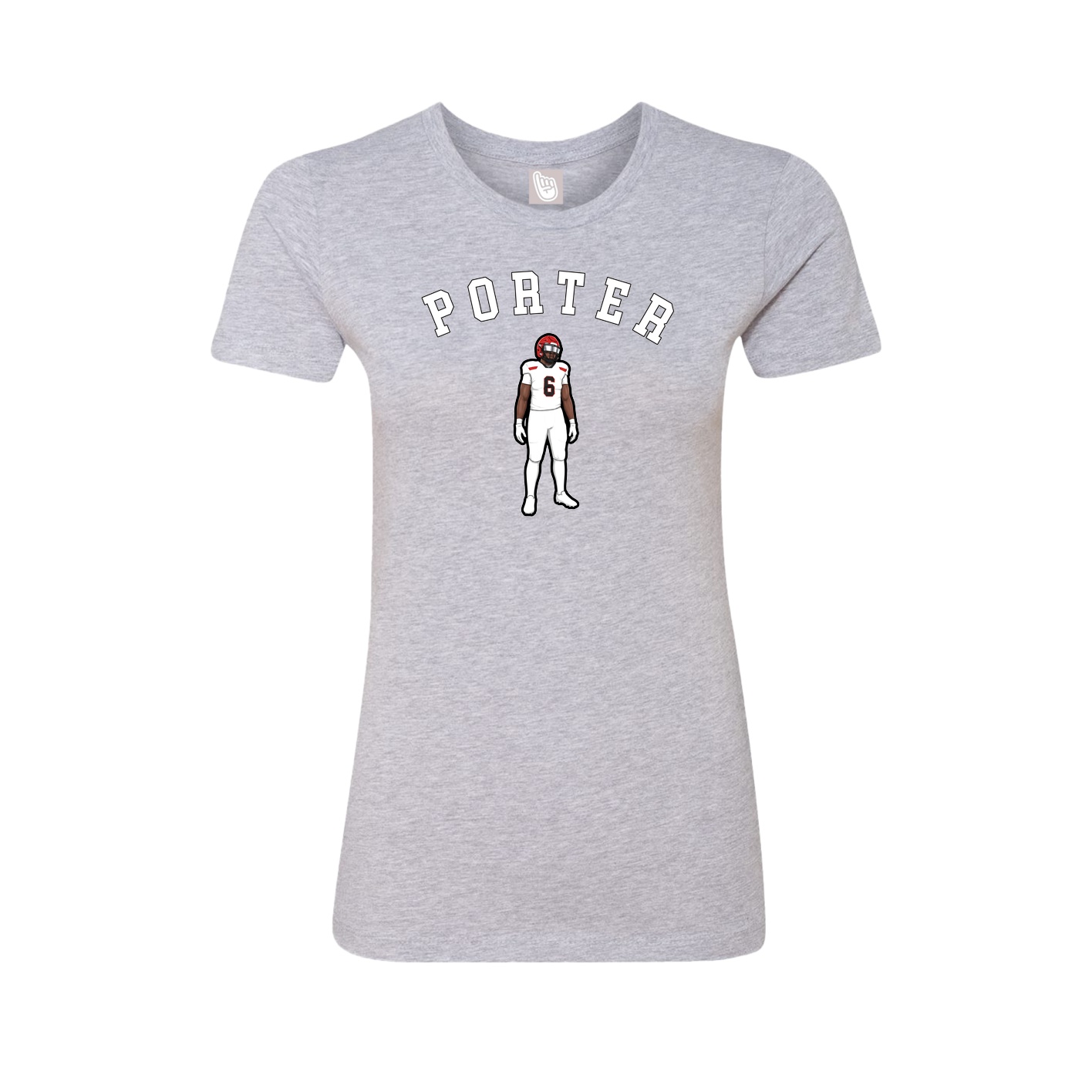 Womens Tee — Shirsey Arch in Grey