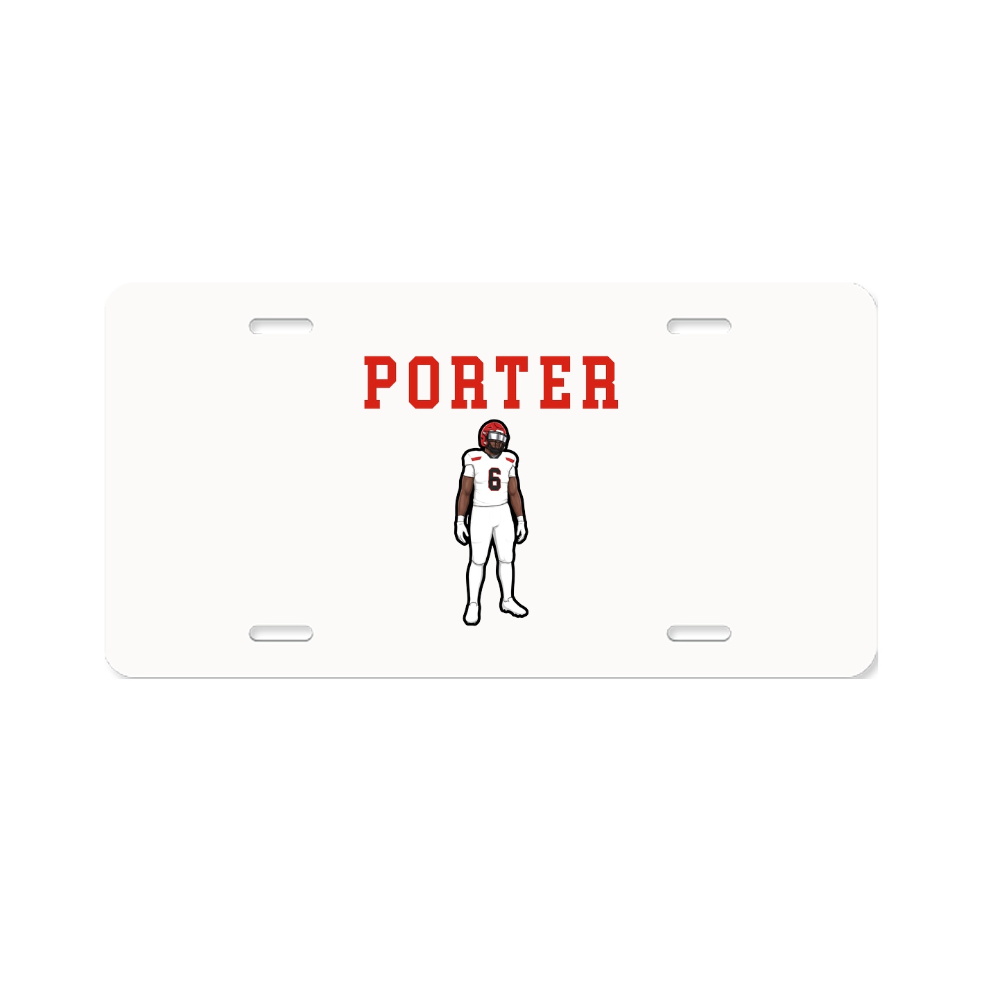 License Plate — Shirsey in Classic