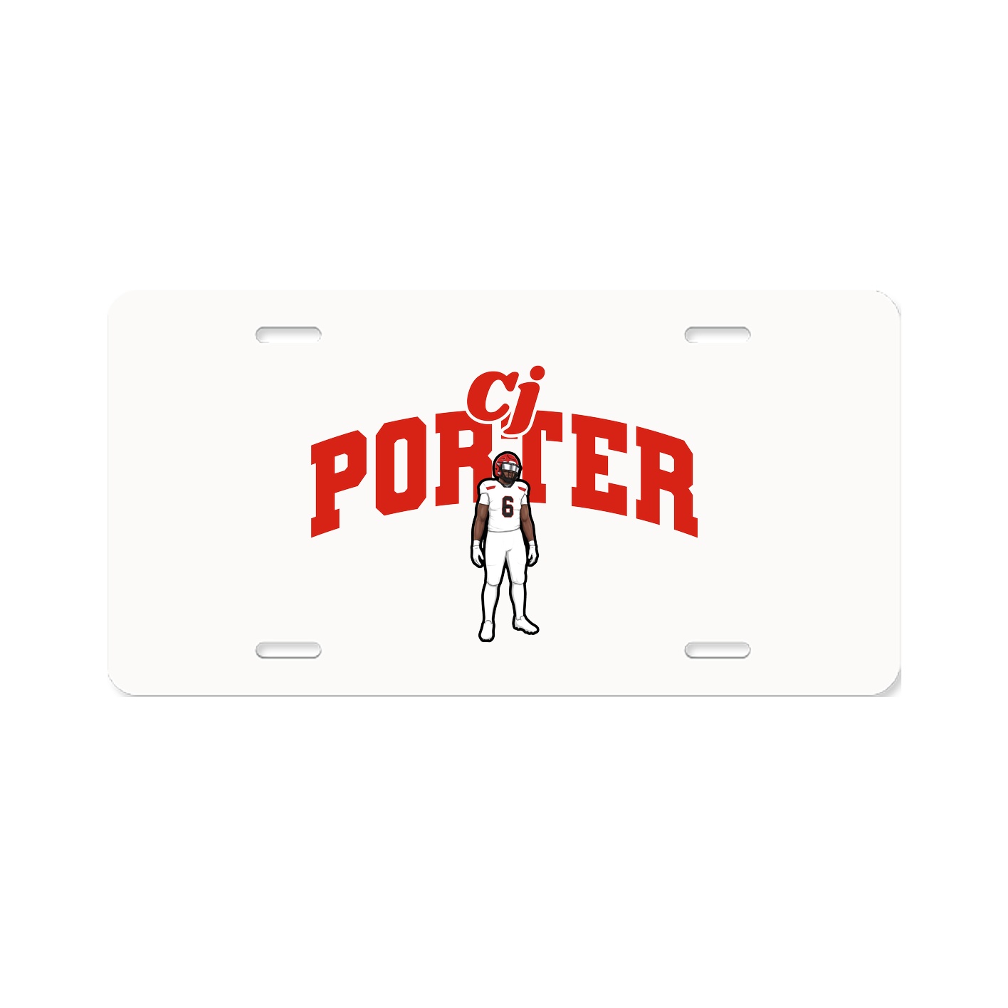 License Plate — Signature Arch in Classic