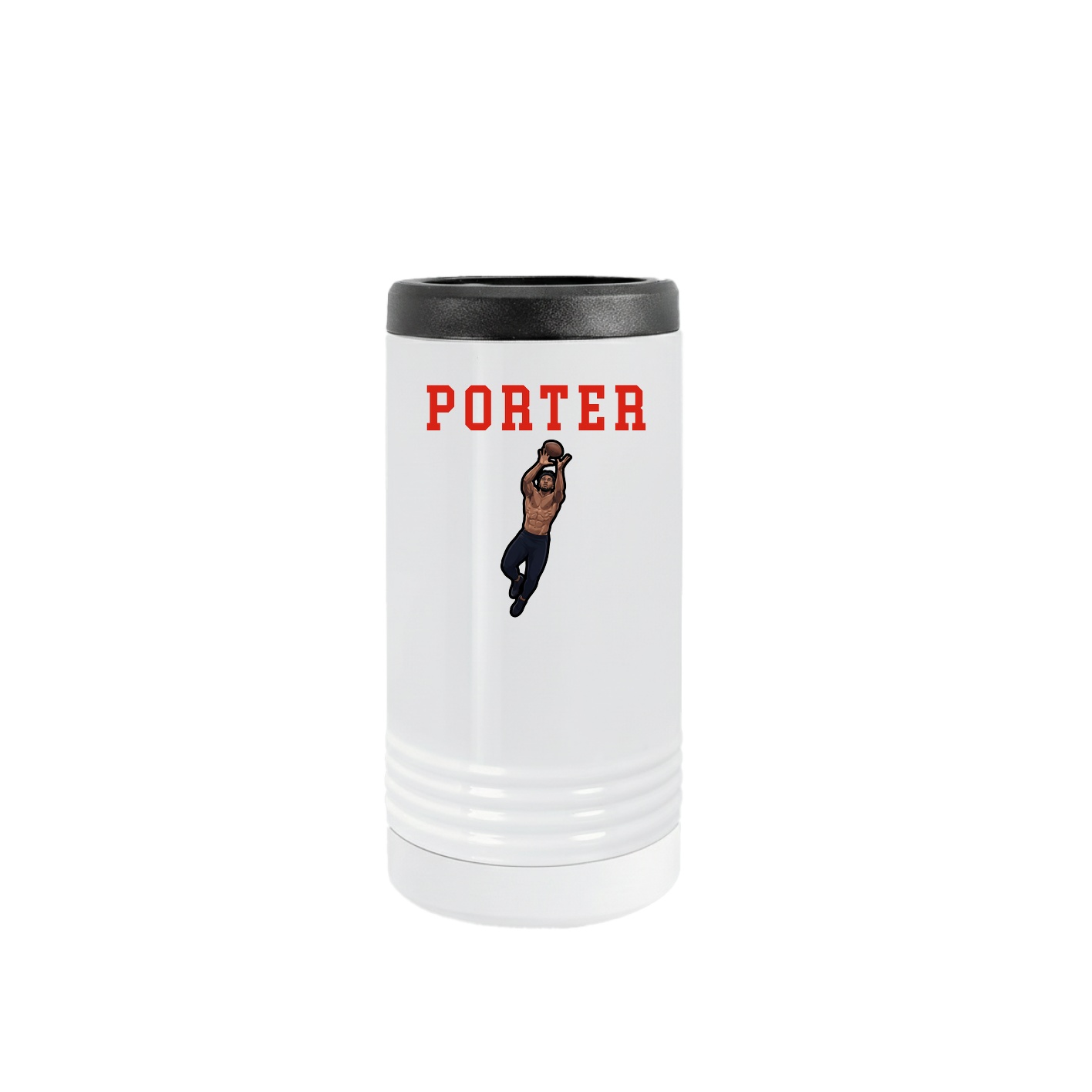 Slim Beverage Holder — Shirsey in White
