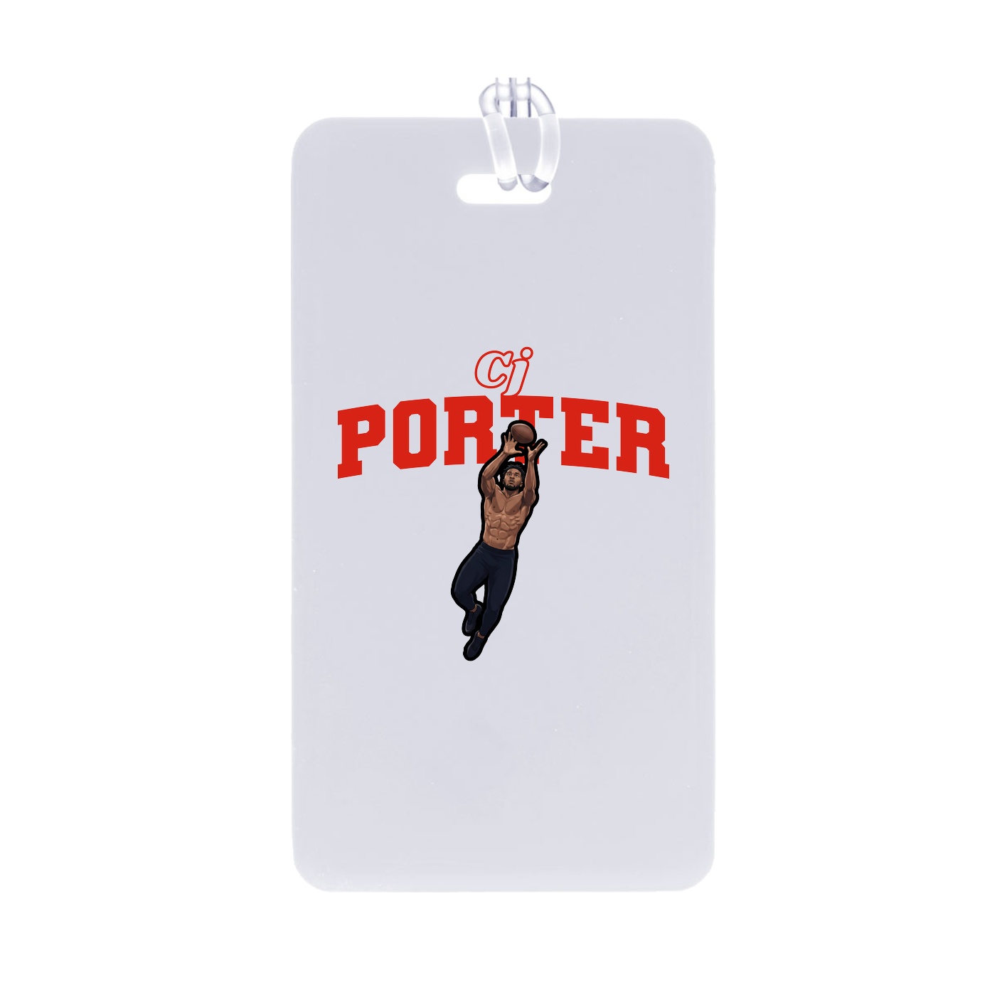 Bag Tag — Name Arch in Classic