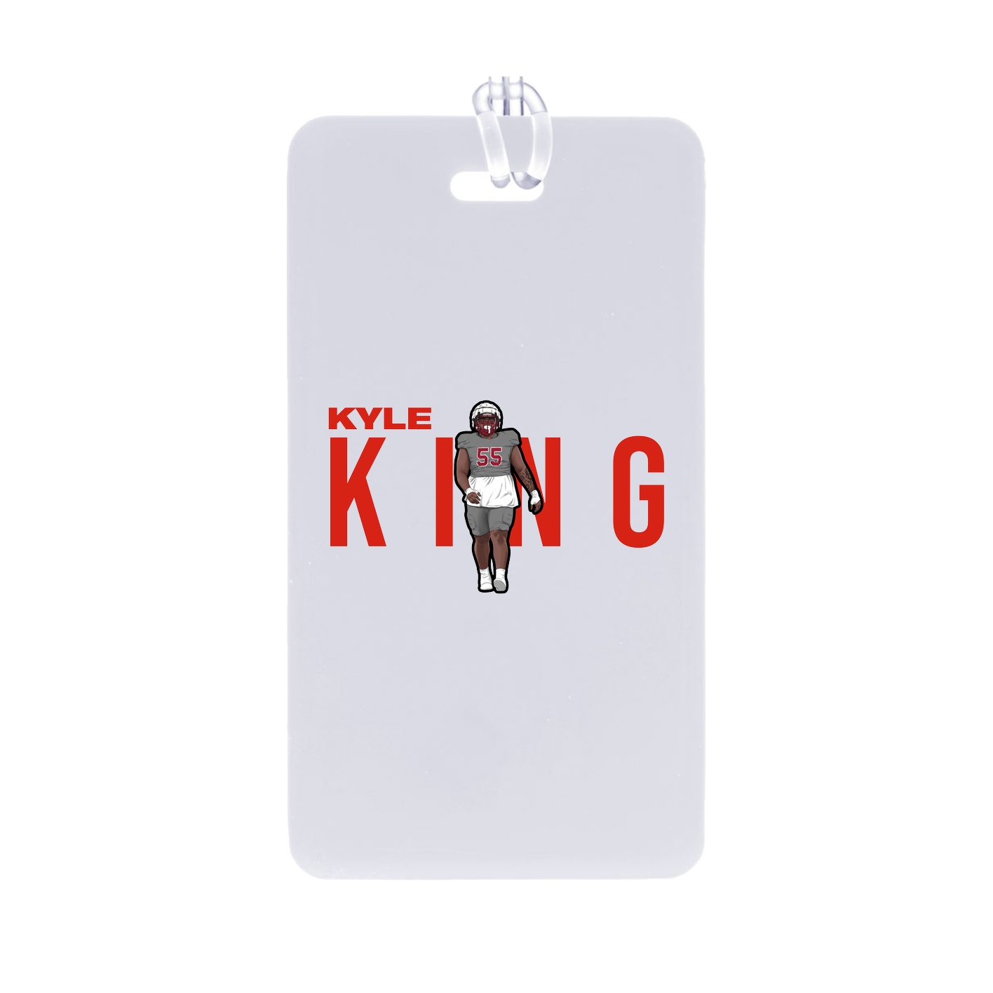 Bag Tag — Player Name in Classic