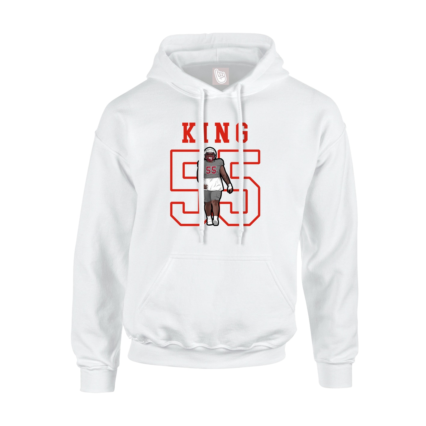 Youth Hoodie — Shirsey in White