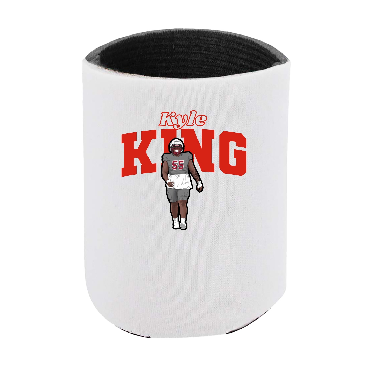 Can Holder — Name Arch in White