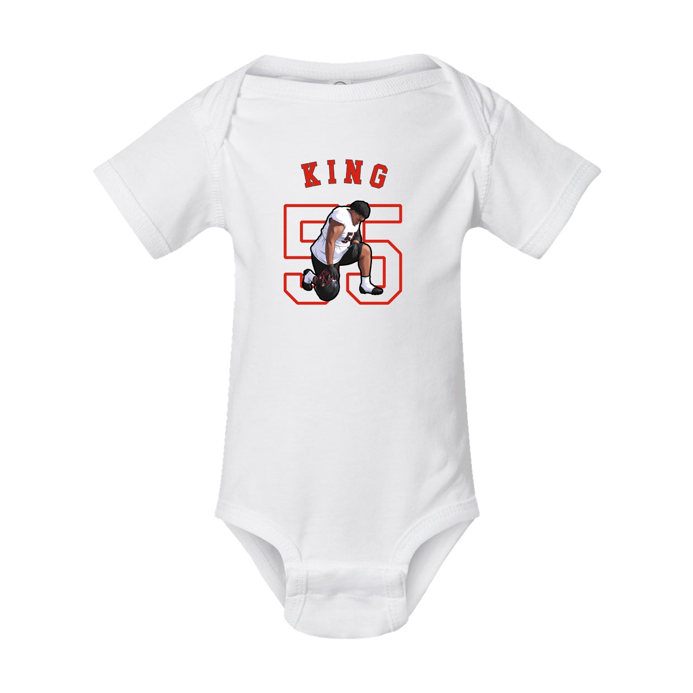 Baby Onesie — Shirsey Arch in White