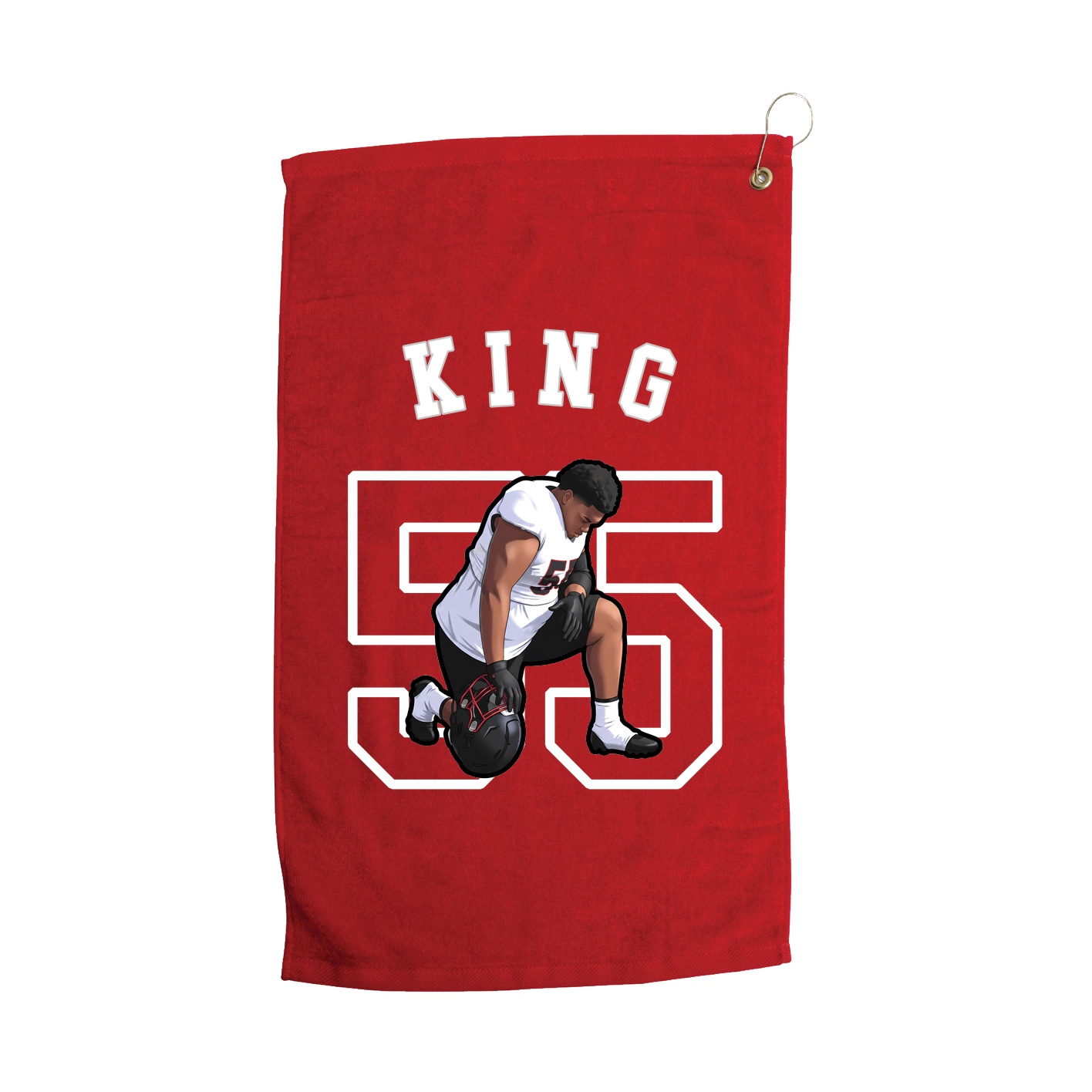 Golf Towel — Shirsey Arch in Red