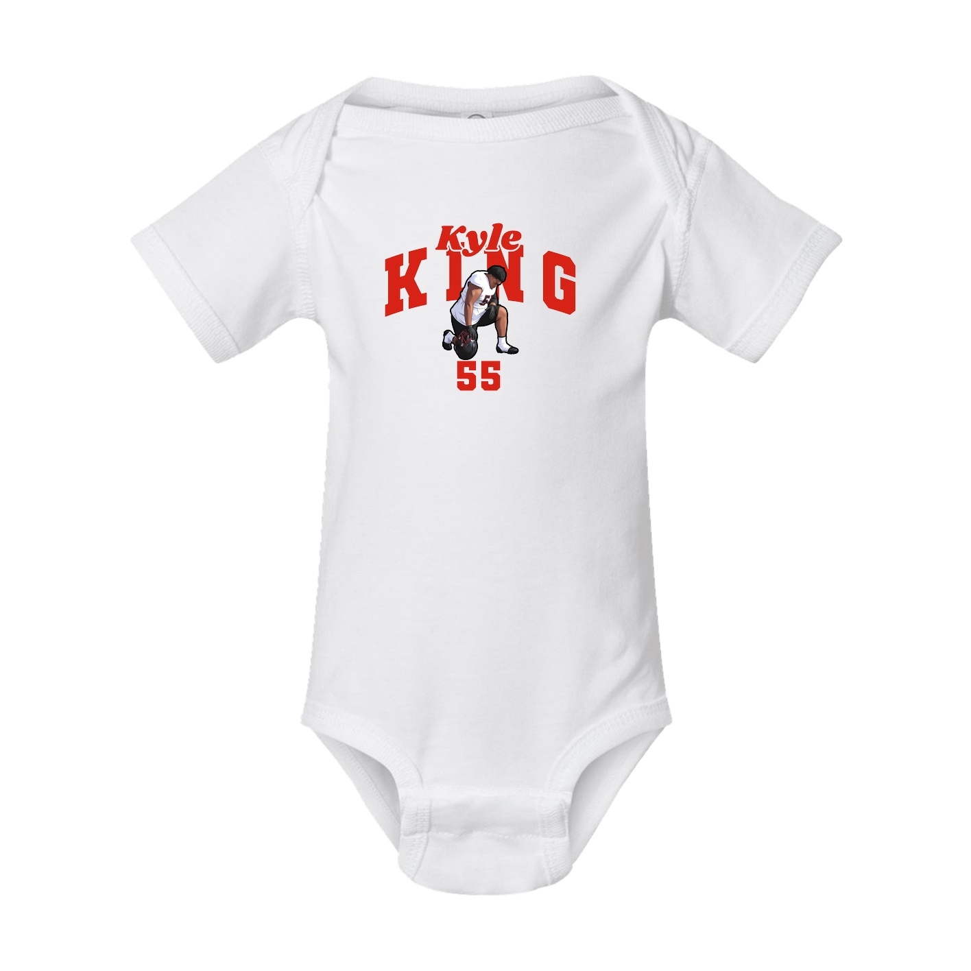 Baby Onesie — Signature Arch in White