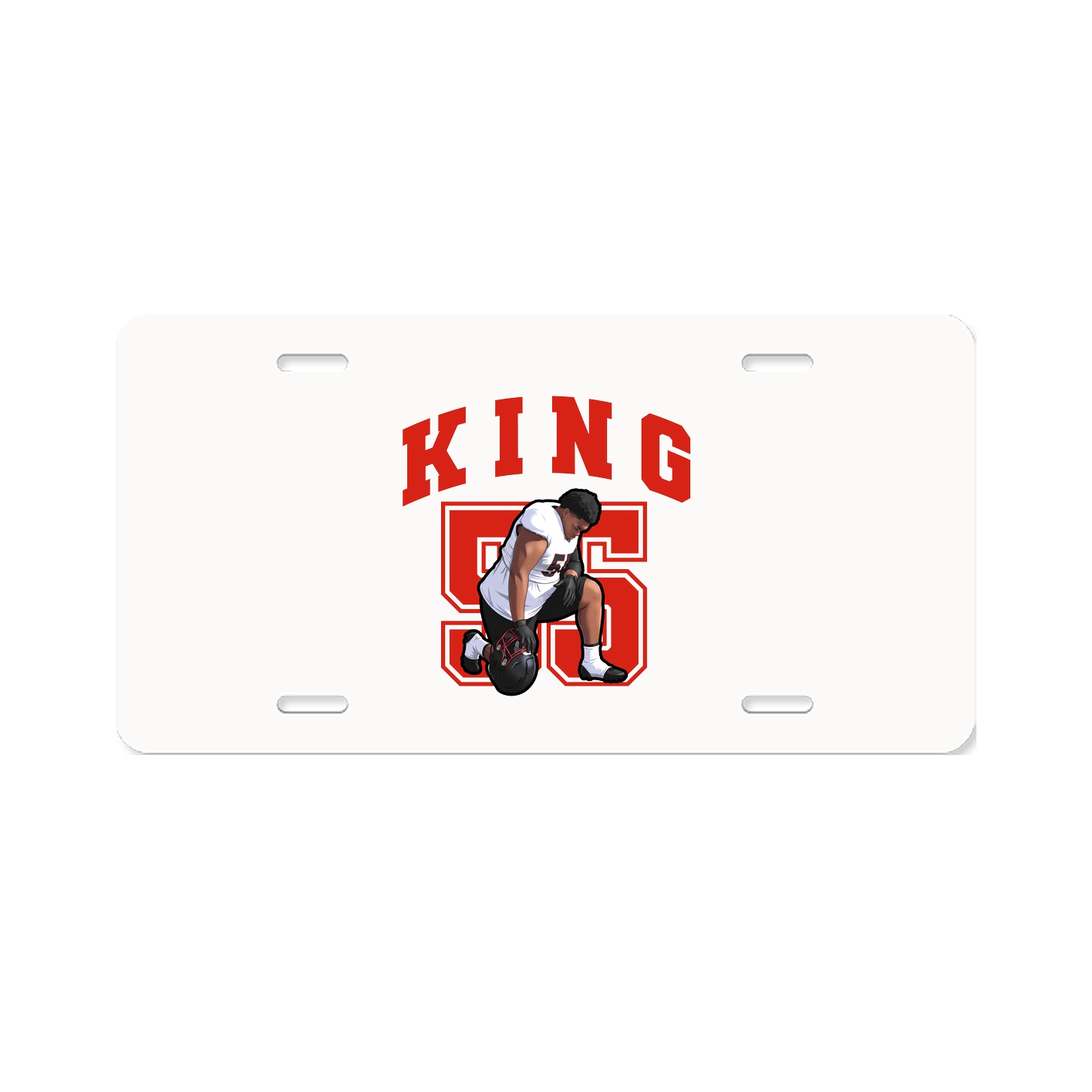 License Plate — Number in Classic