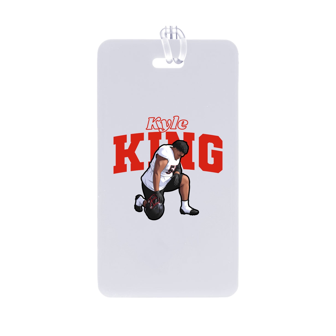 Bag Tag — Name Arch in Classic