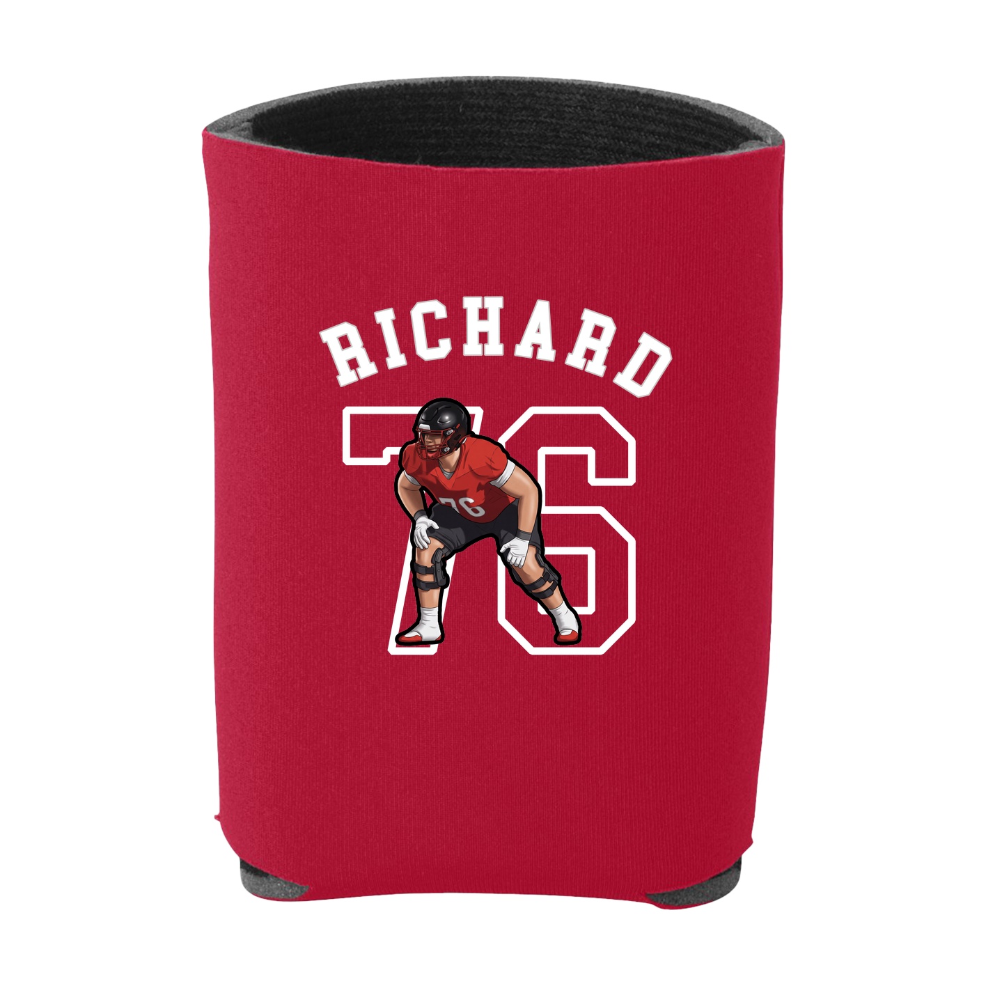 Can Holder — Shirsey Arch in Red
