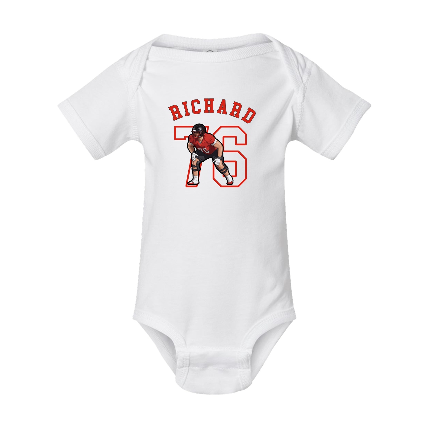 Baby Onesie — Shirsey Arch in White