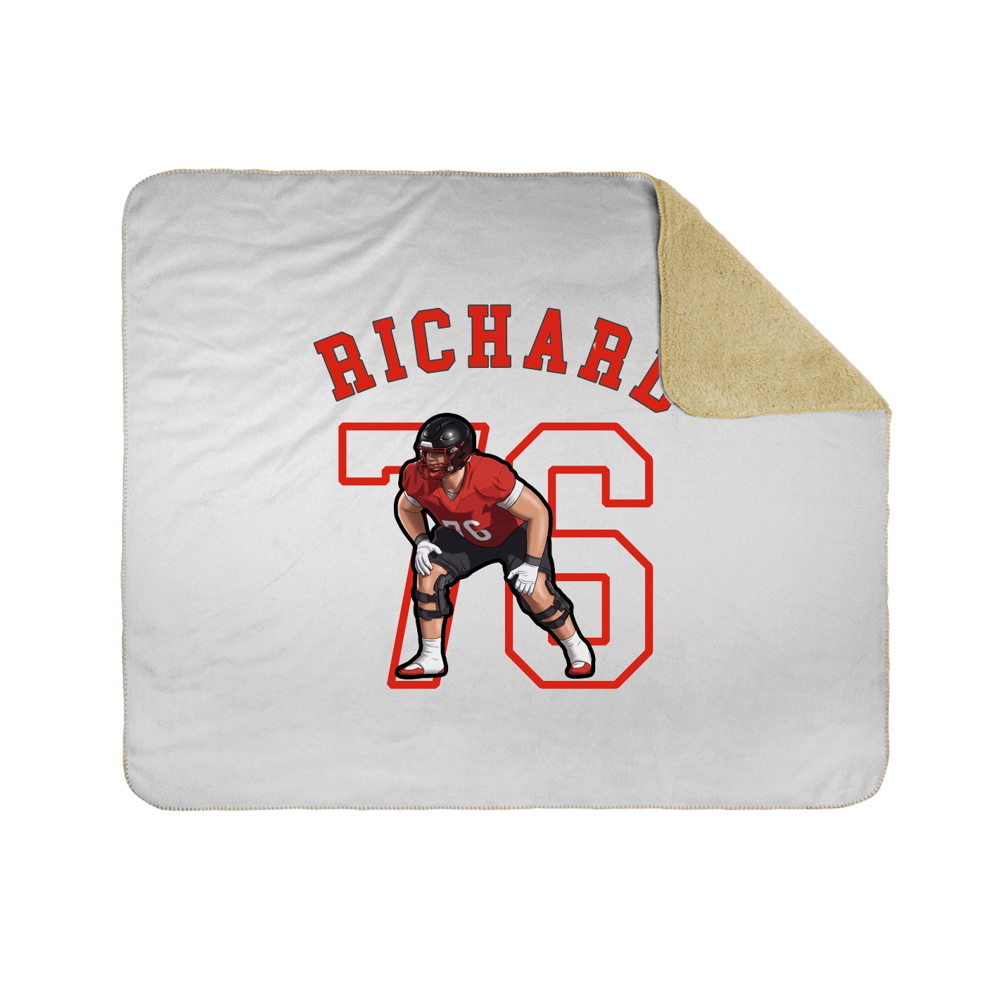 Throw Blanket — Shirsey Arch in White