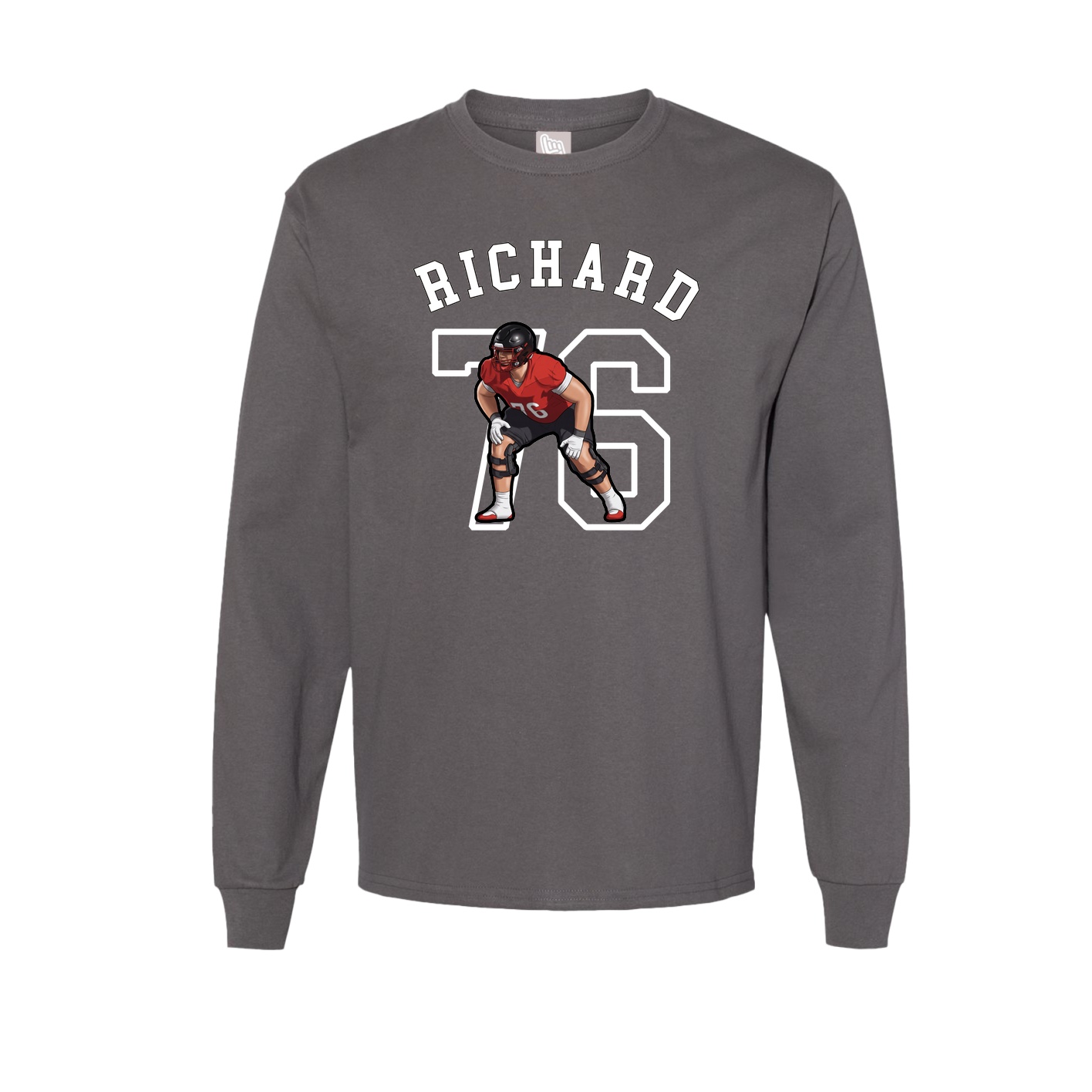 Long Sleeve Tee — Shirsey Arch in Grey