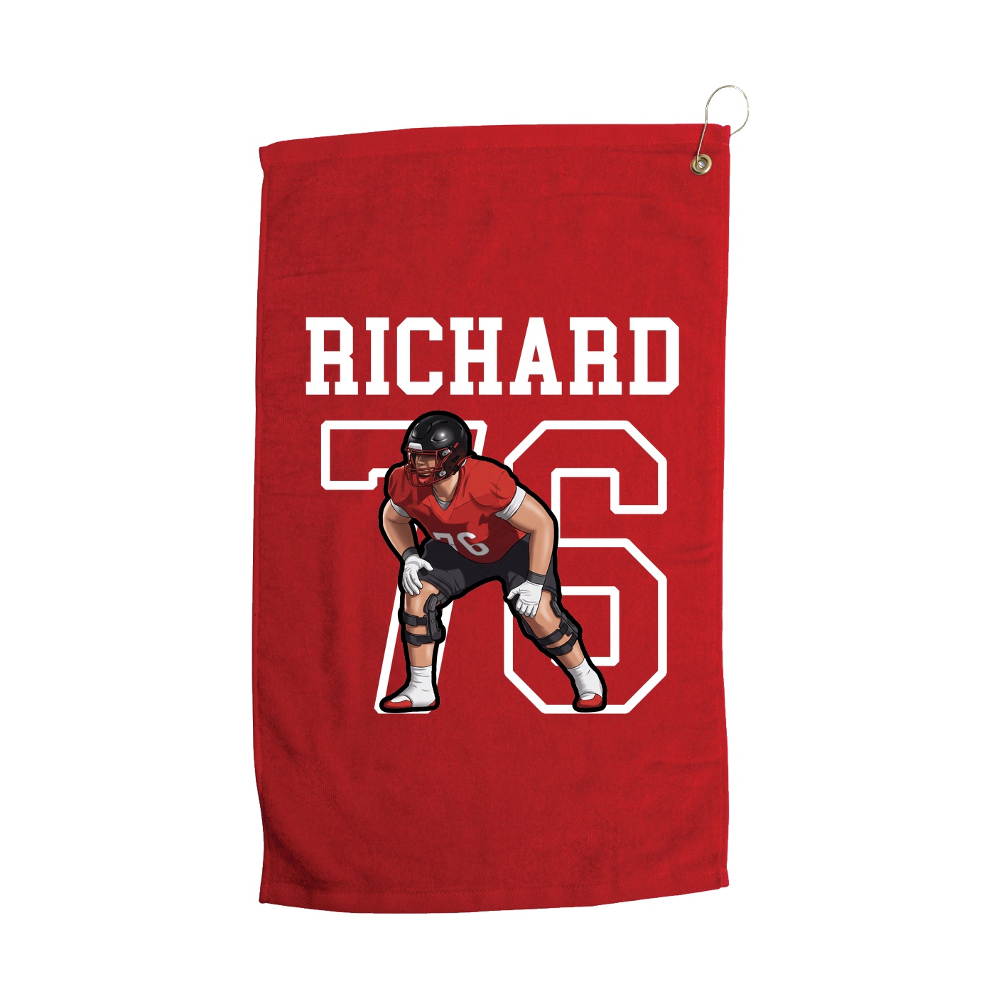 Golf Towel — Shirsey in Red
