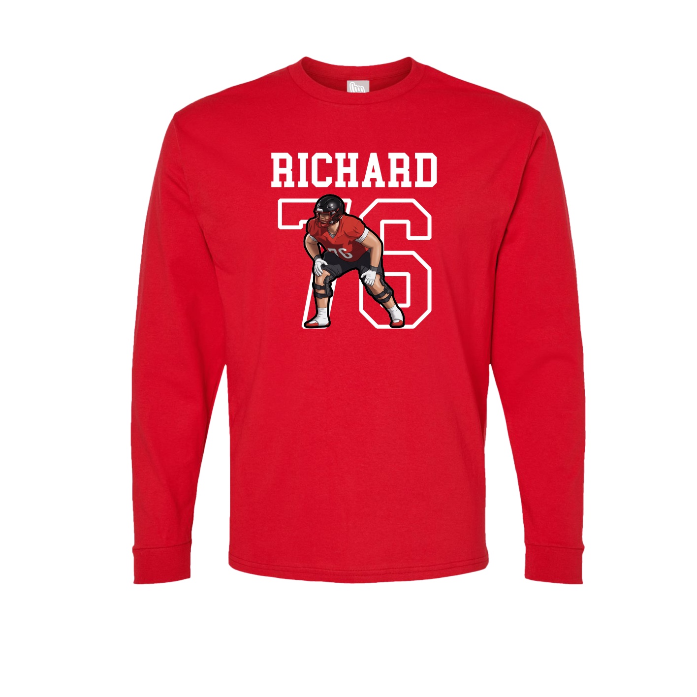 Long Sleeve Tee — Shirsey in Red