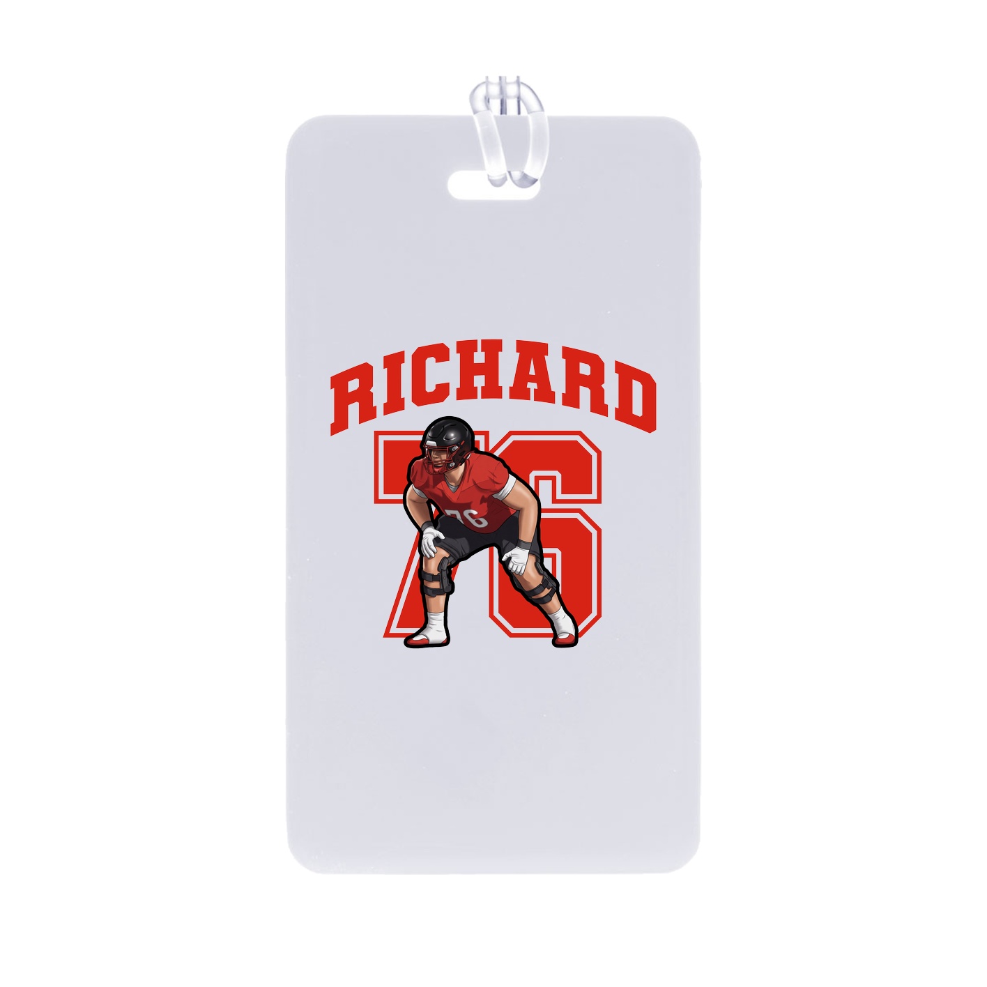 Bag Tag — Number in Classic