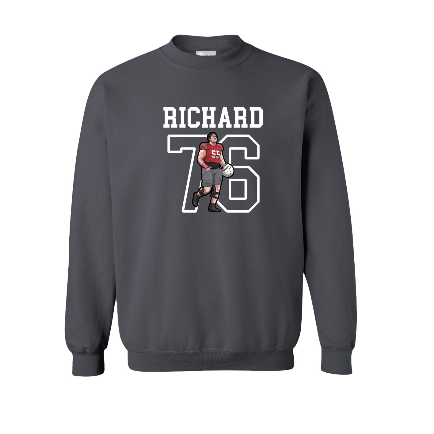 Fleece Crew — Shirsey in Grey