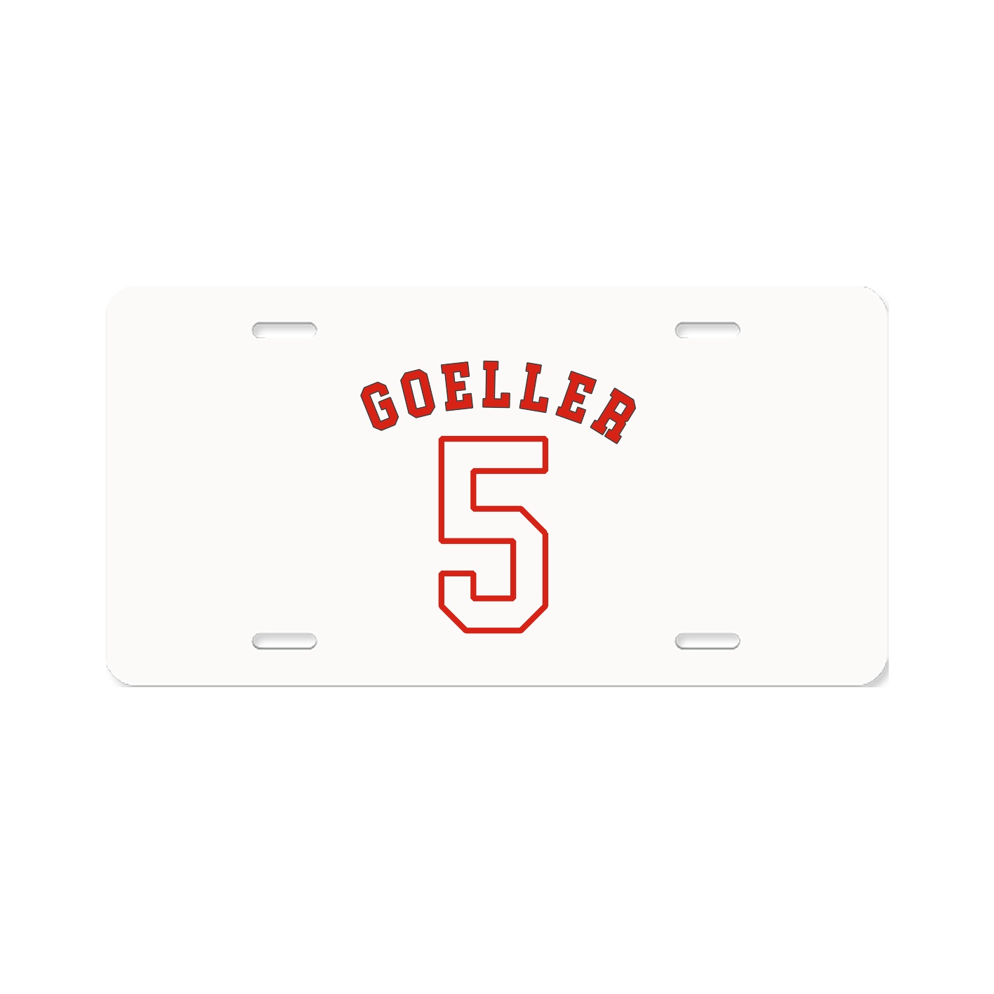 License Plate — Shirsey Arch in Classic