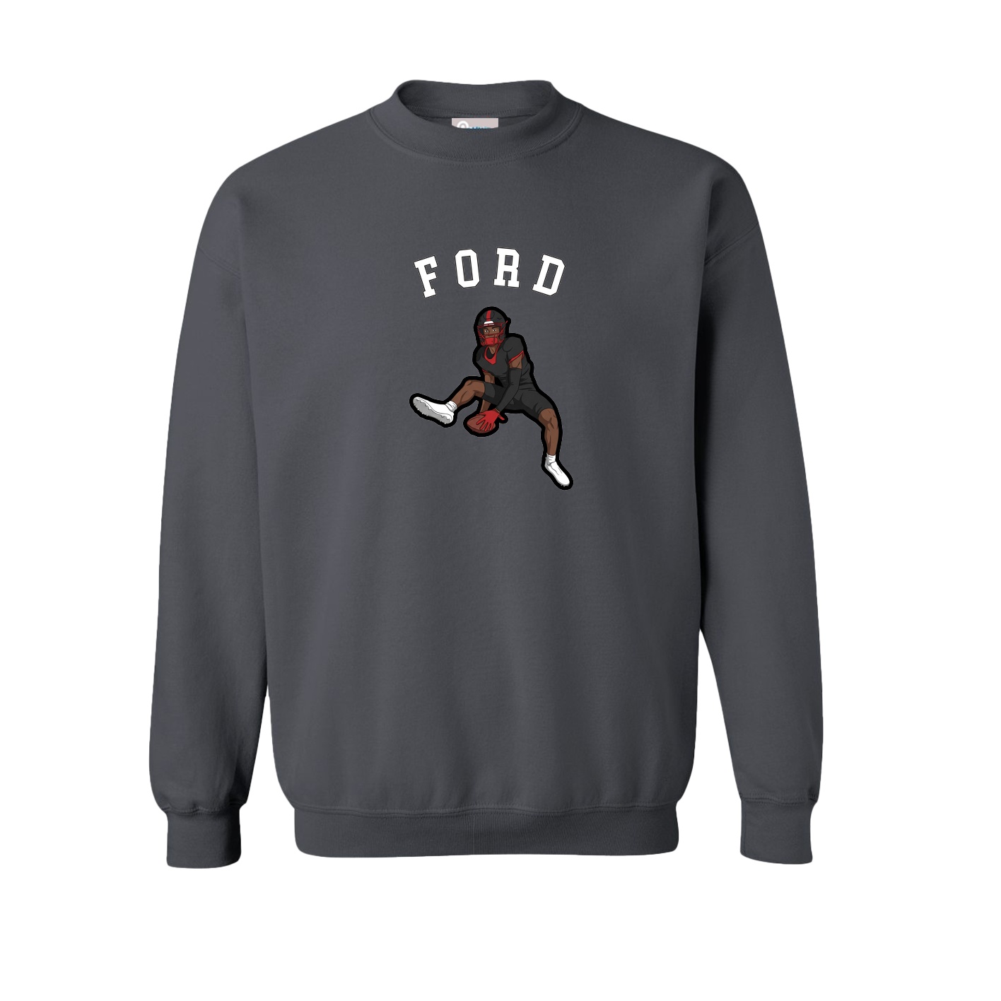 Fleece Crew — Shirsey Arch in Grey