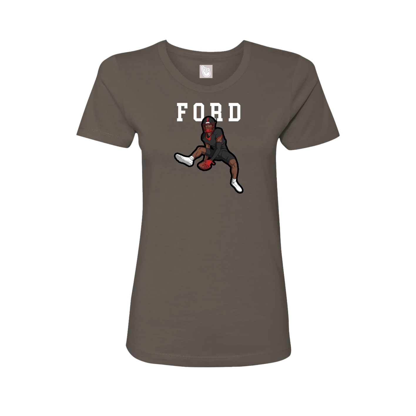 Fitted Women's Tee — Shirsey in Grey